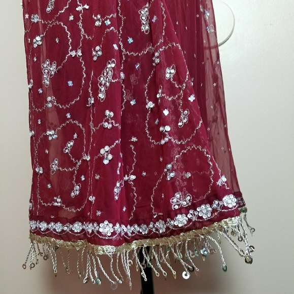 SOLD Free People Maja Raja Embellished Backless - Picture 6 of 7